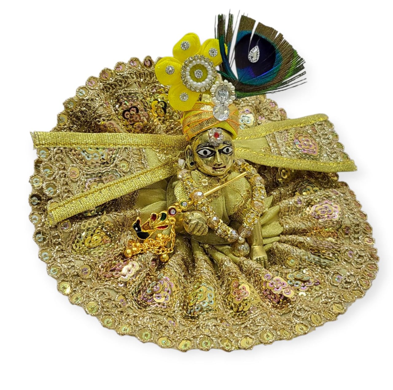 Laddu Gopal Dress with Pagdi and Patka l Ladoo Gopal Dress l Kanha Ji Dress | Krishna ji Dress