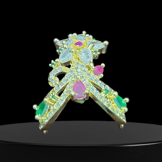 Laddu Gopal Stone Designer Mukut/Adjustable Mukut for Kanha ji/Multicolours