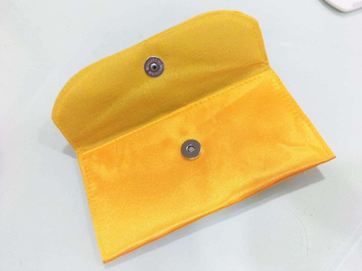 Marigold Sunshine Floral Clutch