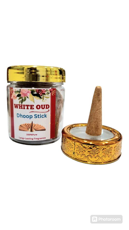 DHOOP Sticks Cone Chandan Flavor 50GM