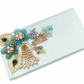 Mint Oasis Pearl & Floral Clutch