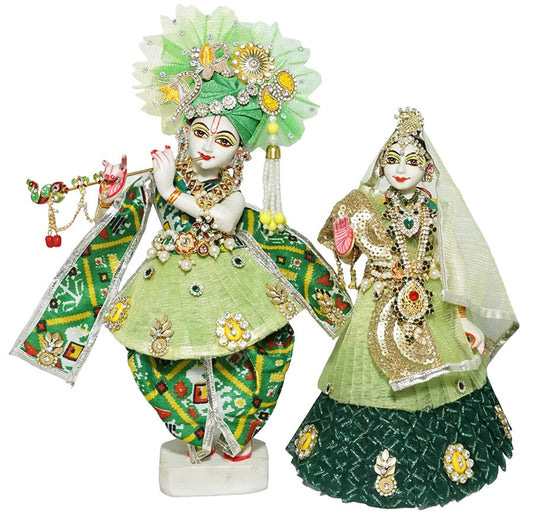 Traditional Radha Krishna Dress Set
