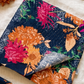 Elegant Floral Print Material