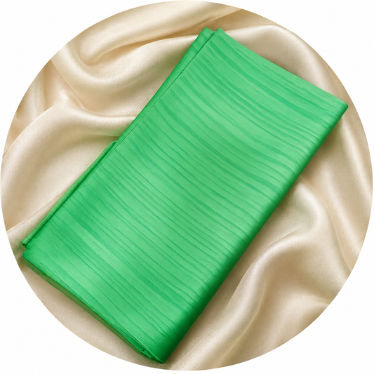 Pastel Green Lightweight Chiffon Fabric