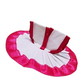 Kanha Ji Cotton Dress (White & Pink)