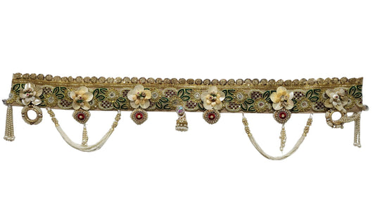 Fabric Toran for Door Entrance | Luxury Festoon/Latest Bandhanwar |