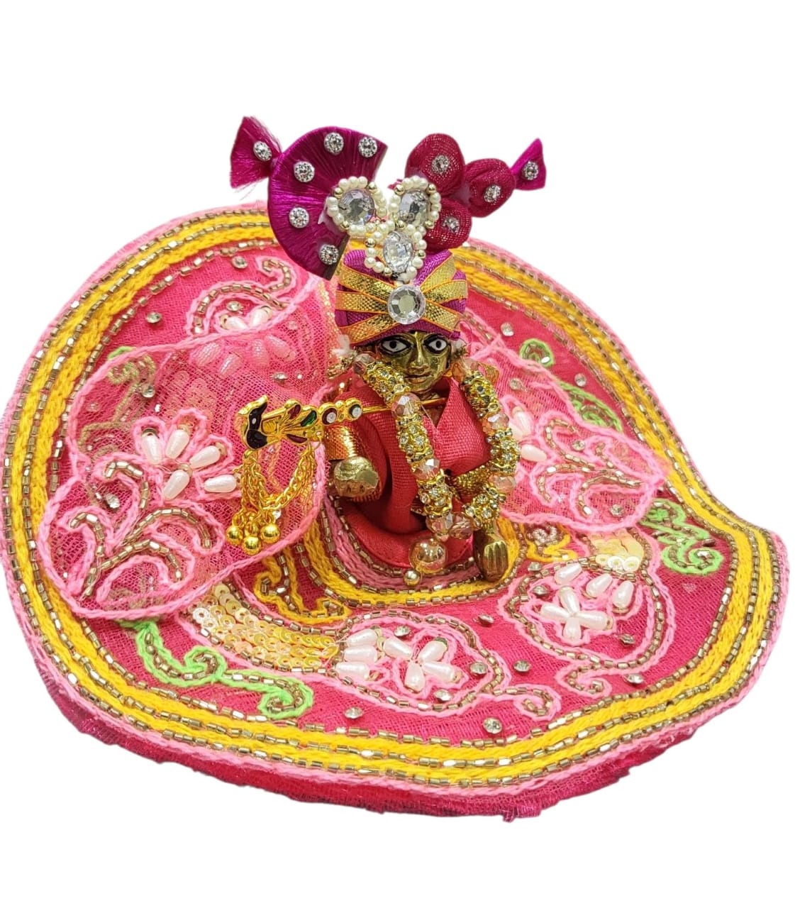 Laddu Gopal Dress with Pagdi and Patka l Ladoo Gopal Dress l Kanha Ji Dress | Krishna ji Dress
