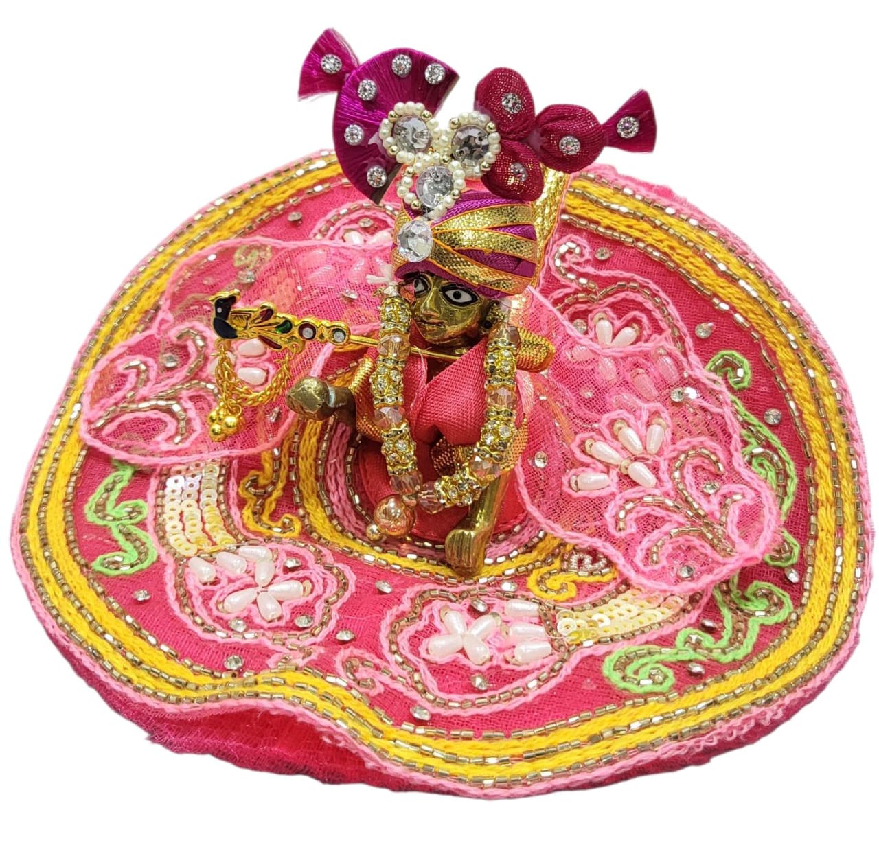 Laddu Gopal Dress with Pagdi and Patka l Ladoo Gopal Dress l Kanha Ji Dress | Krishna ji Dress