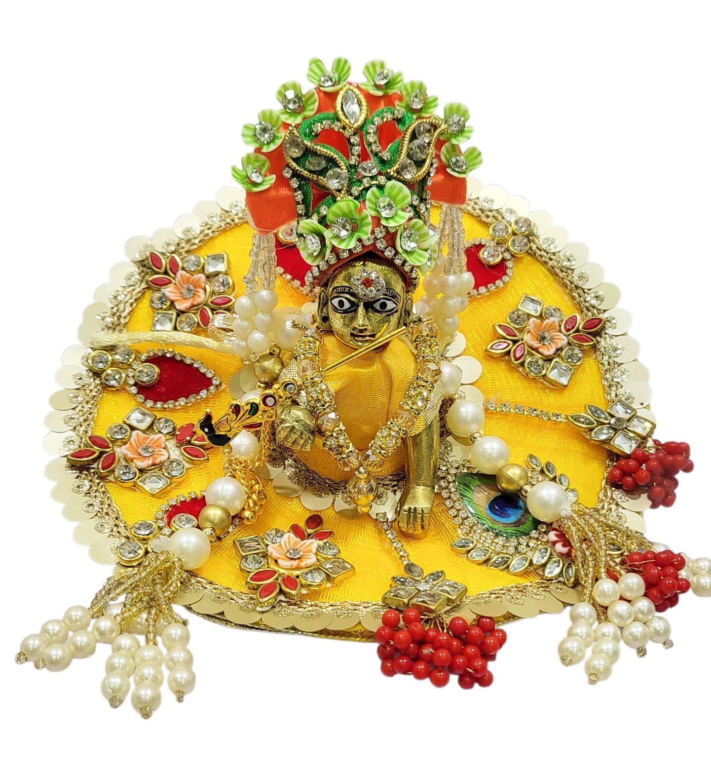 Laddu Gopal Dress with Pagdi and Patka l Ladoo Gopal Dress l Kanha Ji Dress | Krishna ji Dress