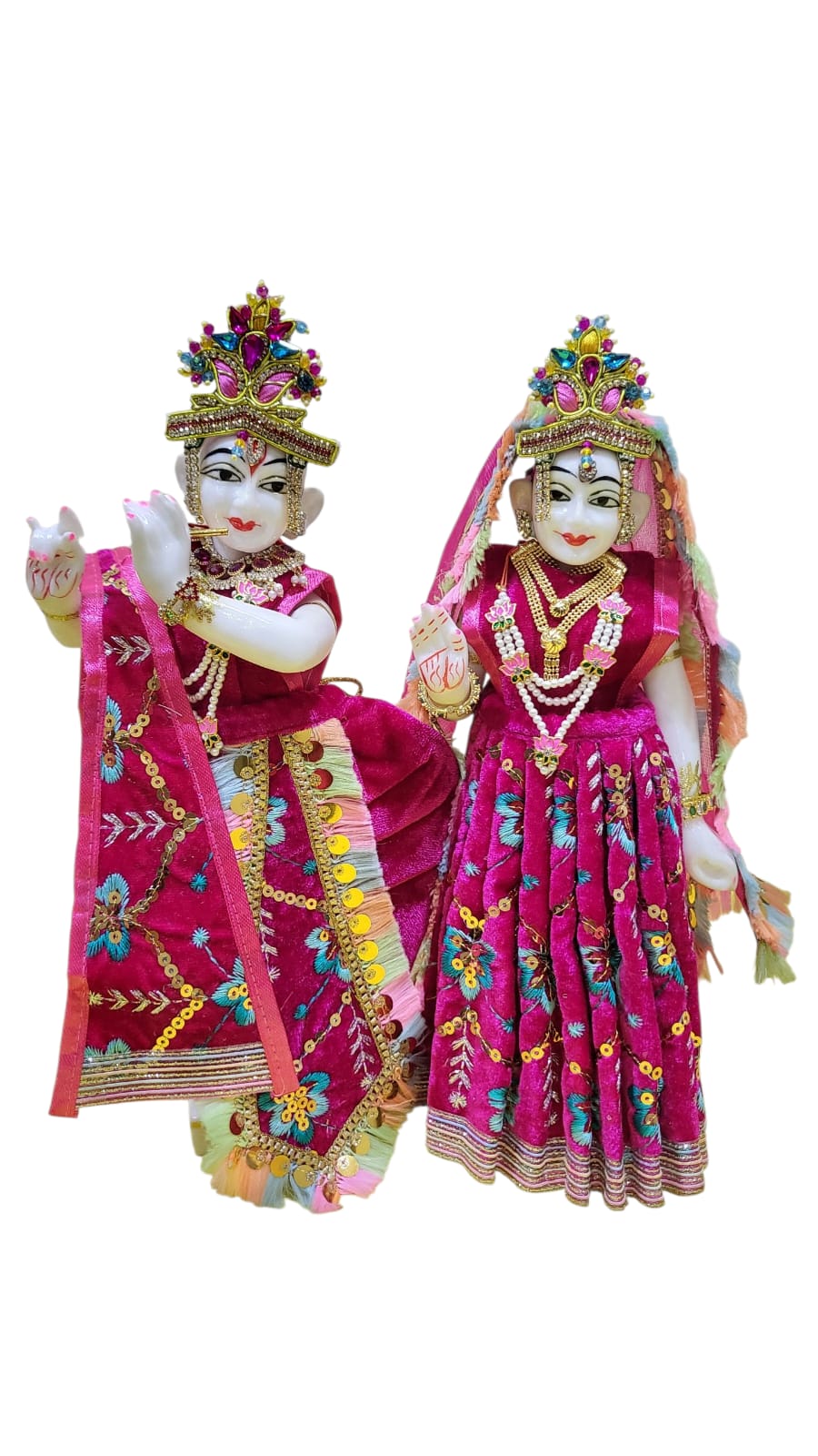 Radha Krishna Heavy Dress | Poshak for Yugal Jodi | Radhe Krishna Ji Poshak