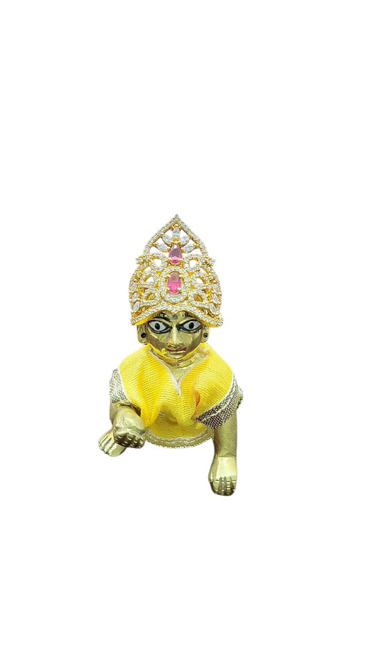 Laddu Gopal Stone Designer Mukut