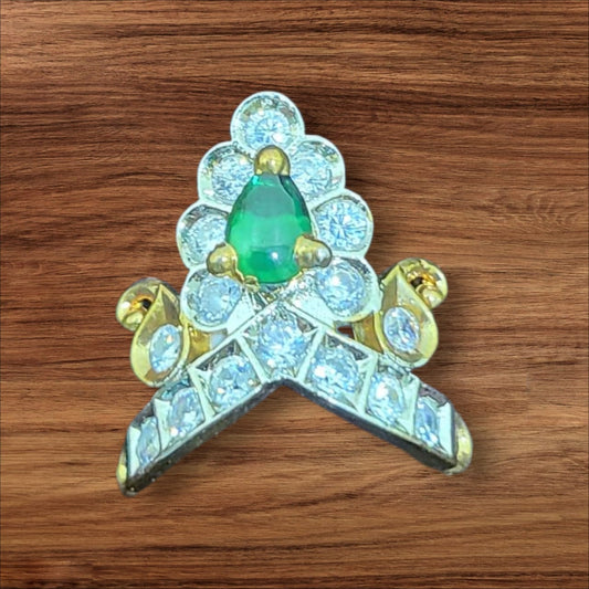Laddu Gopal Stone Designer Mukut/Adjustable Mukut for Kanha ji/Multicolours