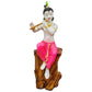Polyresin Standing Krishna Idol for Pooja & Decorative Statue Figurine | Krishna Murti for for Gifting,House Warming | Size - 1.5 Feet (45m)
