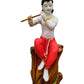 Polyresin Standing Krishna Idol for Pooja & Decorative Statue Figurine | Krishna Murti for for Gifting,House Warming | Size - 1.5 Feet (45m)