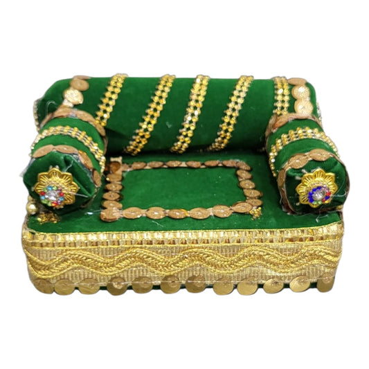 Laddu Gopal Laddu Gopal Singhasan(Green)