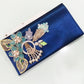 Royal Midnight Pearl & Seafoam Clutch Description