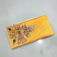 Marigold Sunshine Floral Clutch
