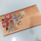 Peach Blossom & Pearl Shimmer Clutch