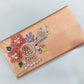 Peach Blossom & Pearl Shimmer Clutch