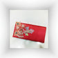 Traditional Red Floral & Crystal Embellished Ethnic Evening clutch