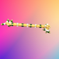 Meenakari and Stone Work Green bansuri for Kanha ji