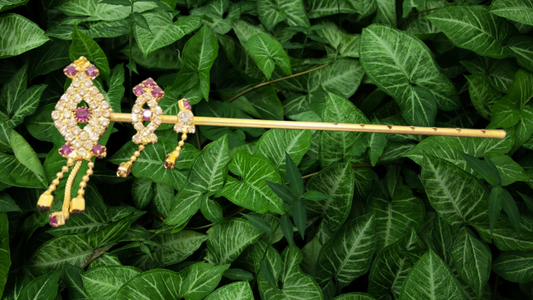 Laddu Gopal Ji Bansuri For Krishna Idol