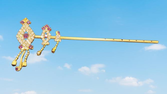 Laddu Gopal Ji Bansuri For Krishna Idol