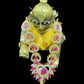 Laddu Gopal Necklace, Gold-Plated with Ruby Stones,Festive Collection