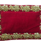 Red Velvet Pooja Aasan/Asan for Puja and Mandir Puja Alter cloth(12X8)