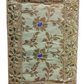 Golden Banarasi Pooja Aasan/Asan for Puja and Mandir Puja Alter cloth(12X8)