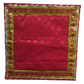 Red Bnarasi Pooja Aasan/Asan for Puja and Mandir Puja Alter cloth(12X12)