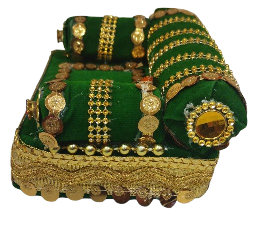 Laddu Gopal Laddu Gopal Singhasan(Green)