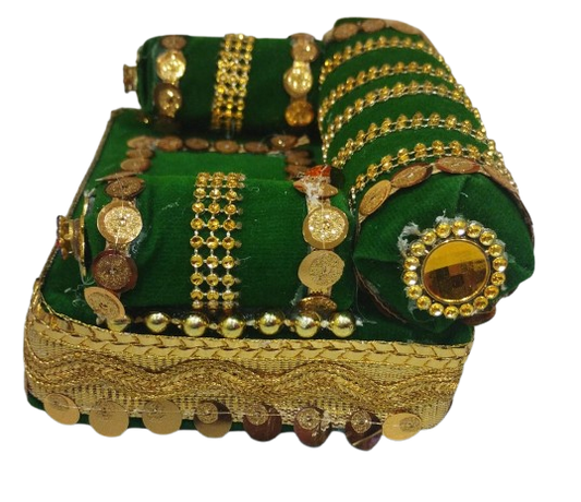 Laddu Gopal Laddu Gopal Singhasan(Green)