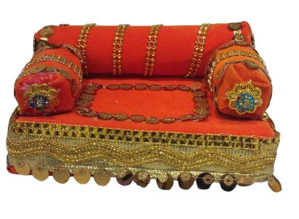 Laddu Gopal Laddu Gopal Singhasan(Orange)