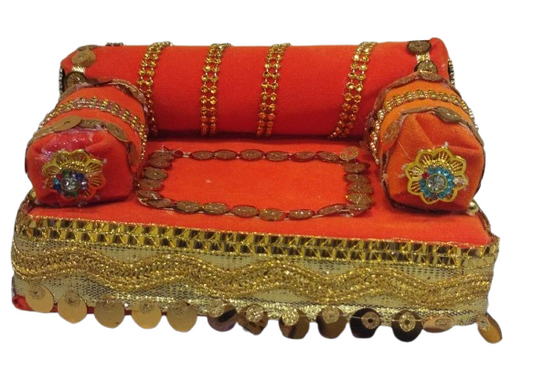 Laddu Gopal Laddu Gopal Singhasan(Orange)