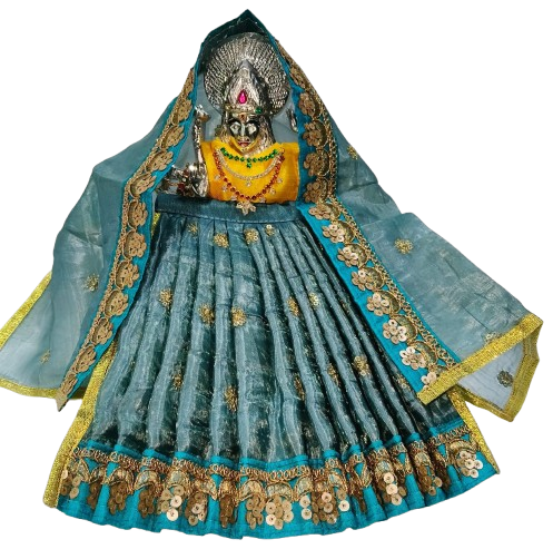 Navratri Special, Mata Rani Vastra, Devi Poshak, Durga Dress, Radha Rani Poshak for Standing Idol