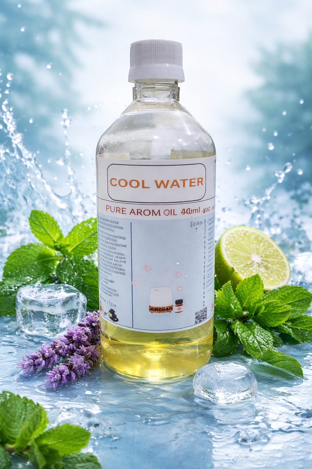 Kstar COOL WATER Fragrance Oil  | Aroma Oil for Candles, Diffusers, Soaps & Room Fresheners |