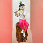 Polyresin Standing Krishna Idol for Pooja & Decorative Statue Figurine | Krishna Murti for for Gifting,House Warming | Size - 1.5 Feet (45m)