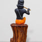 Polyresin Standing Krishna Idol for Pooja & Decorative Statue Figurine | Krishna Murti for for Gifting,House Warming | Size - 1.5 Feet (45m)