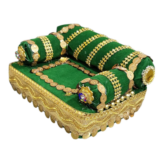Laddu Gopal Laddu Gopal Singhasan(Green)