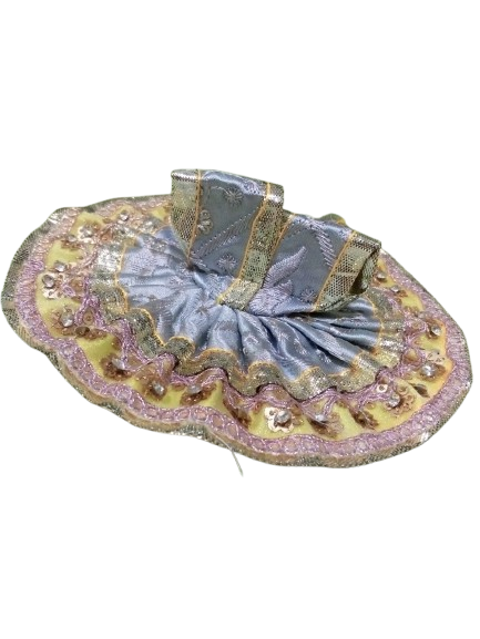 Designer Gota Patti Laddu Gopal Dress