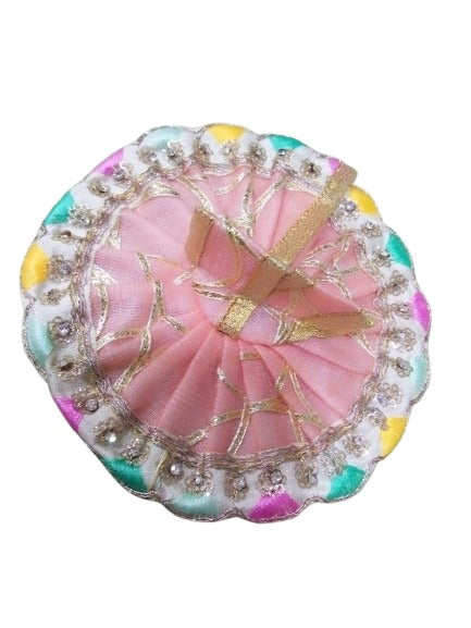 Laddu Gopal Pink Designer Poshak