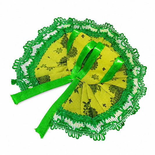 Laddu Gopal Lime Green Cotton Poshak