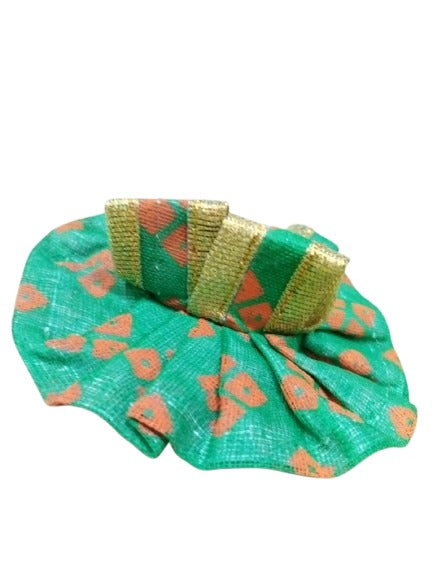 Laddu Gopal Green Bandhani Poshak