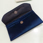 Royal Midnight Pearl & Seafoam Clutch Description