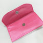 Coral Pink Blossom Shimmer Clutch