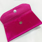 Magenta Royale Pearl & Floral Clutch