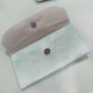 Mint Oasis Pearl & Floral Clutch