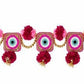 Evil Eye  & Floral Door Hanging Toran / Bandarwal for Festivals & Diwali Special  Wall Decor