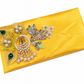 Marigold Sunshine Floral Clutch